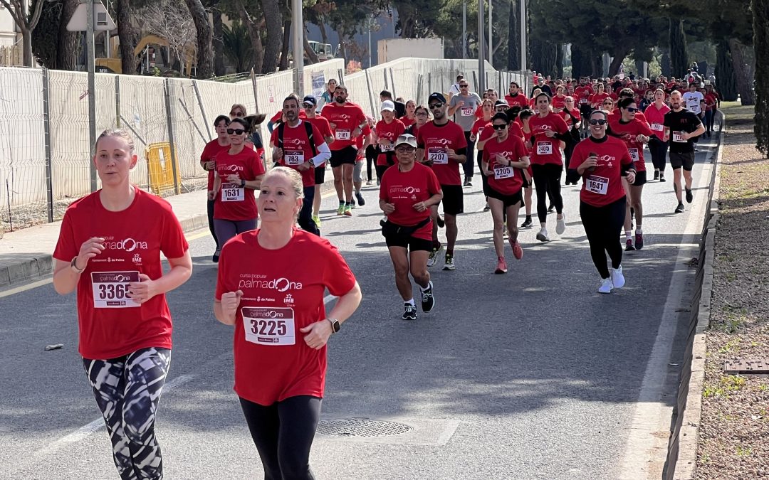 VII CURSA POPULAR PALMADONA. 19 de maig a les 11 h al Parc de la Riera