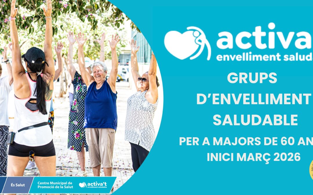 Nous grups d’envelliment saludable per a persones majors de 60 anys